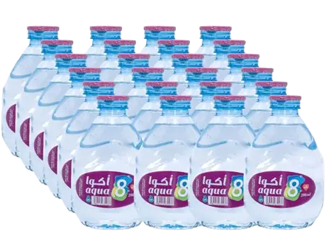 مياه أكوا 200 مل