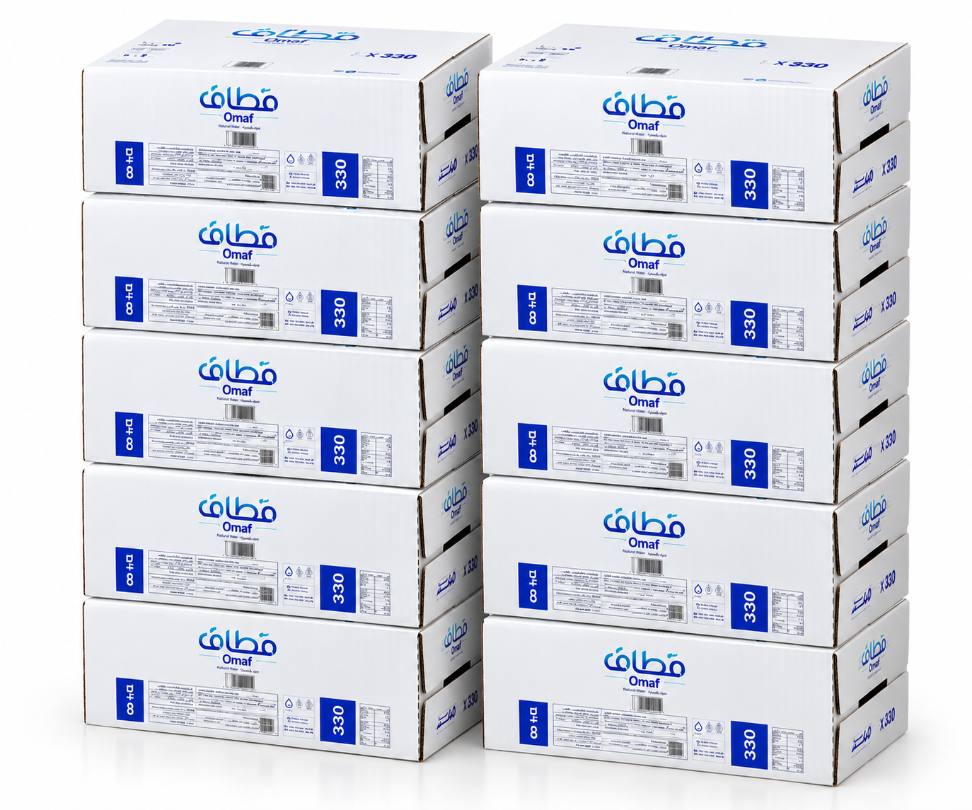 عرض توفير ماء قطاف 330 ملي (10 كرتون)